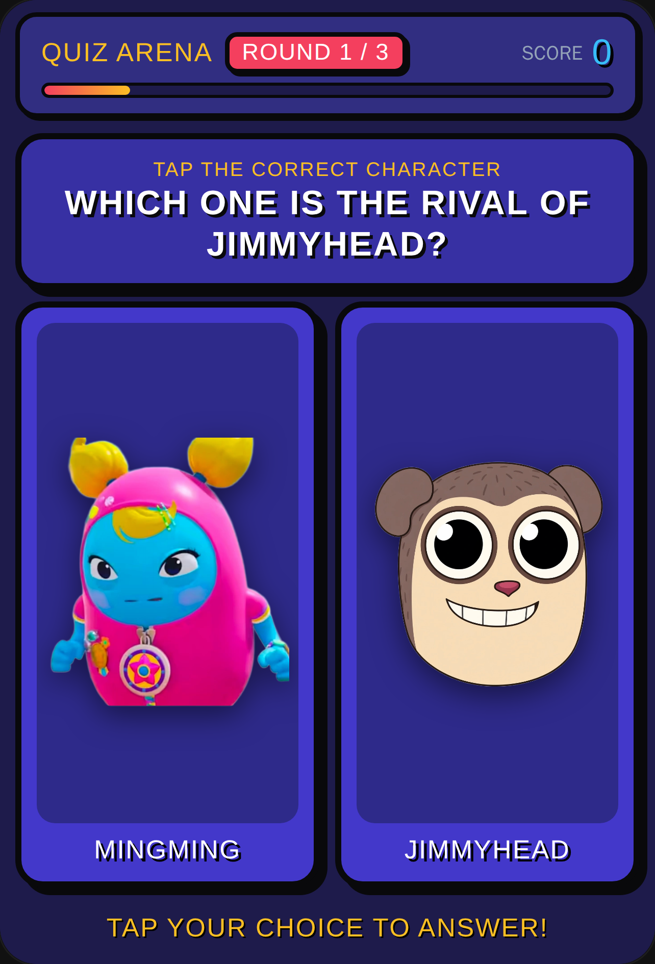 Character Quiz Arena cover