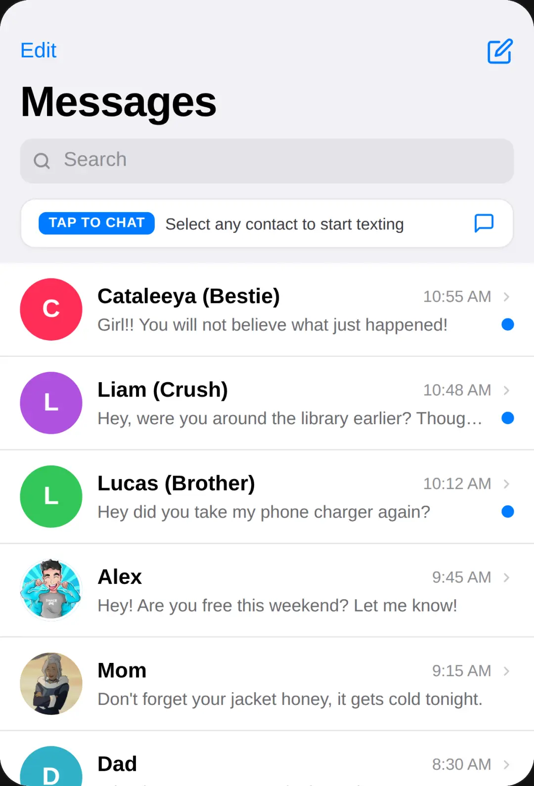 text people! cover