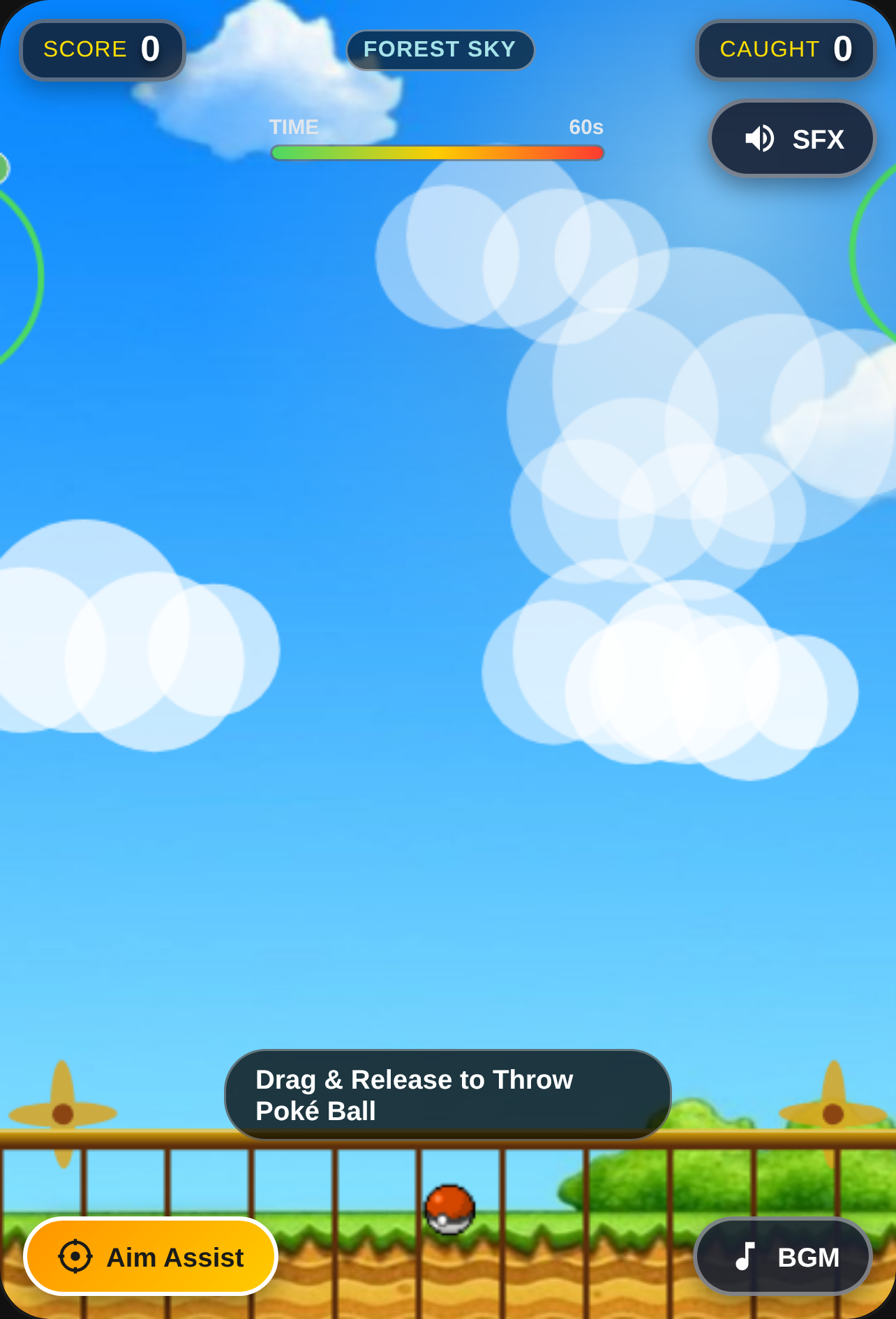 Pokémon Sky Catch cover