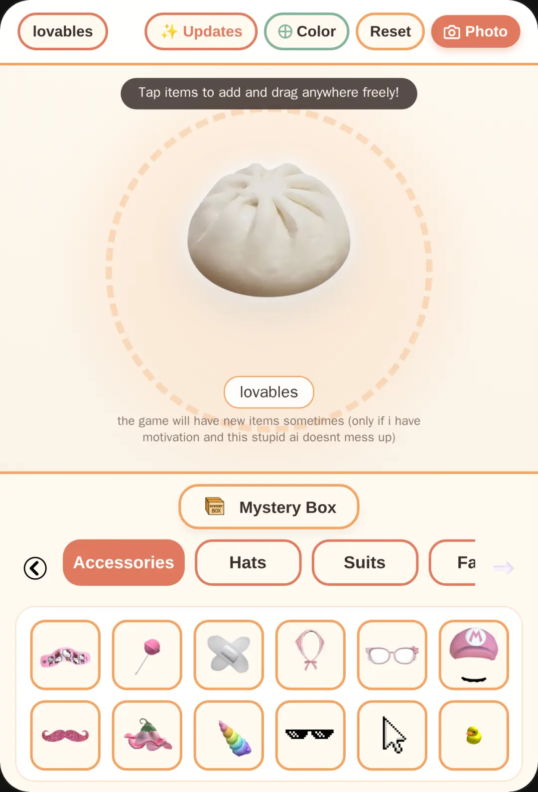 umpling customizer! - by lovables cover