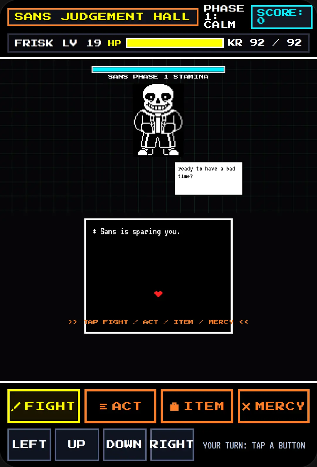 UNDERTALE: Sans Boss Fight cover
