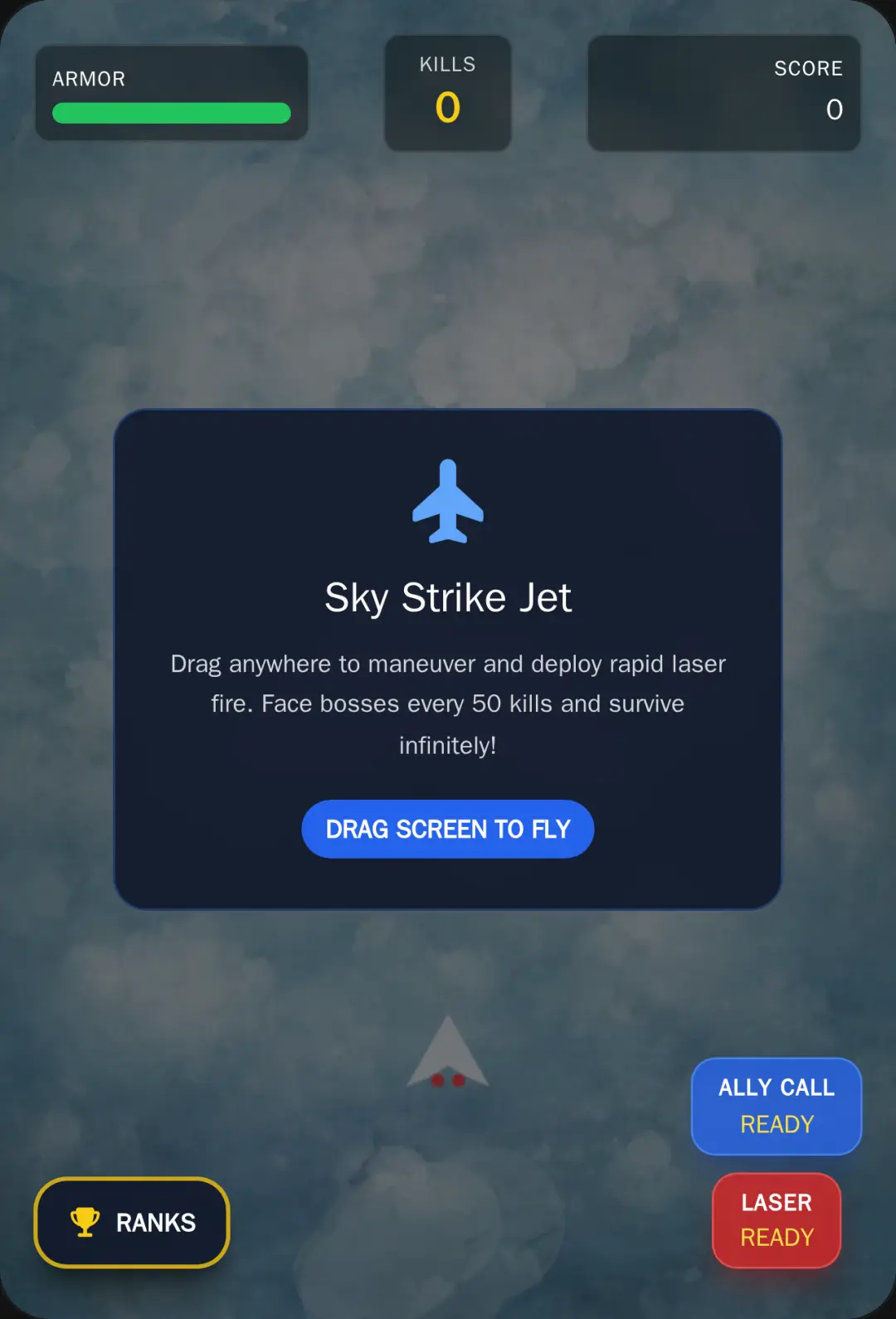 Unfinish jet game cover