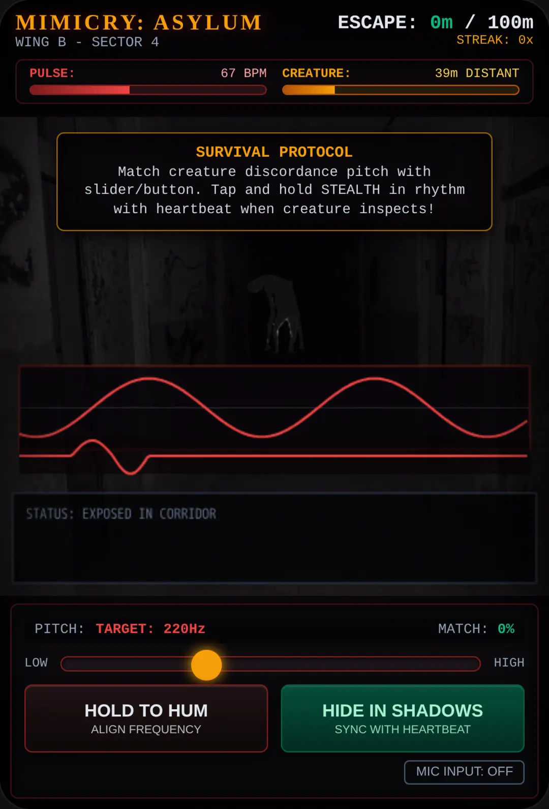 Echoes of the Asylum: Sound Mimicry Stealth cover