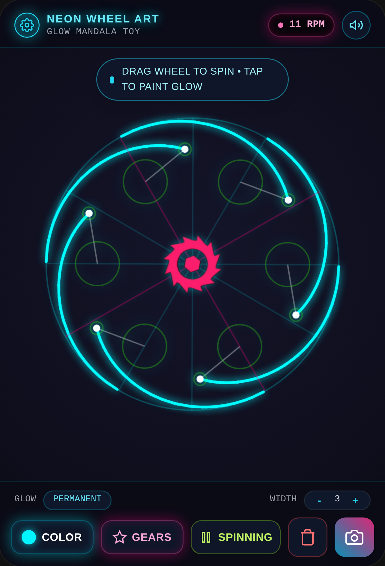 Neon Wheel Art cover