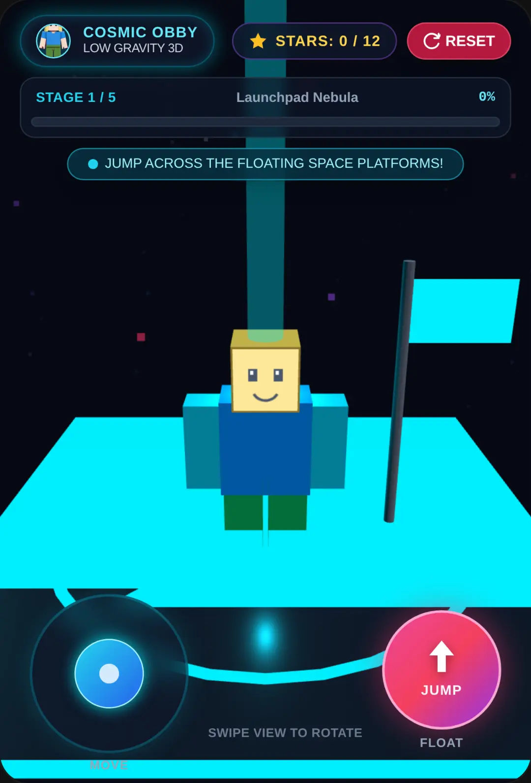 Cosmic Obby 3D - Space Adventure cover