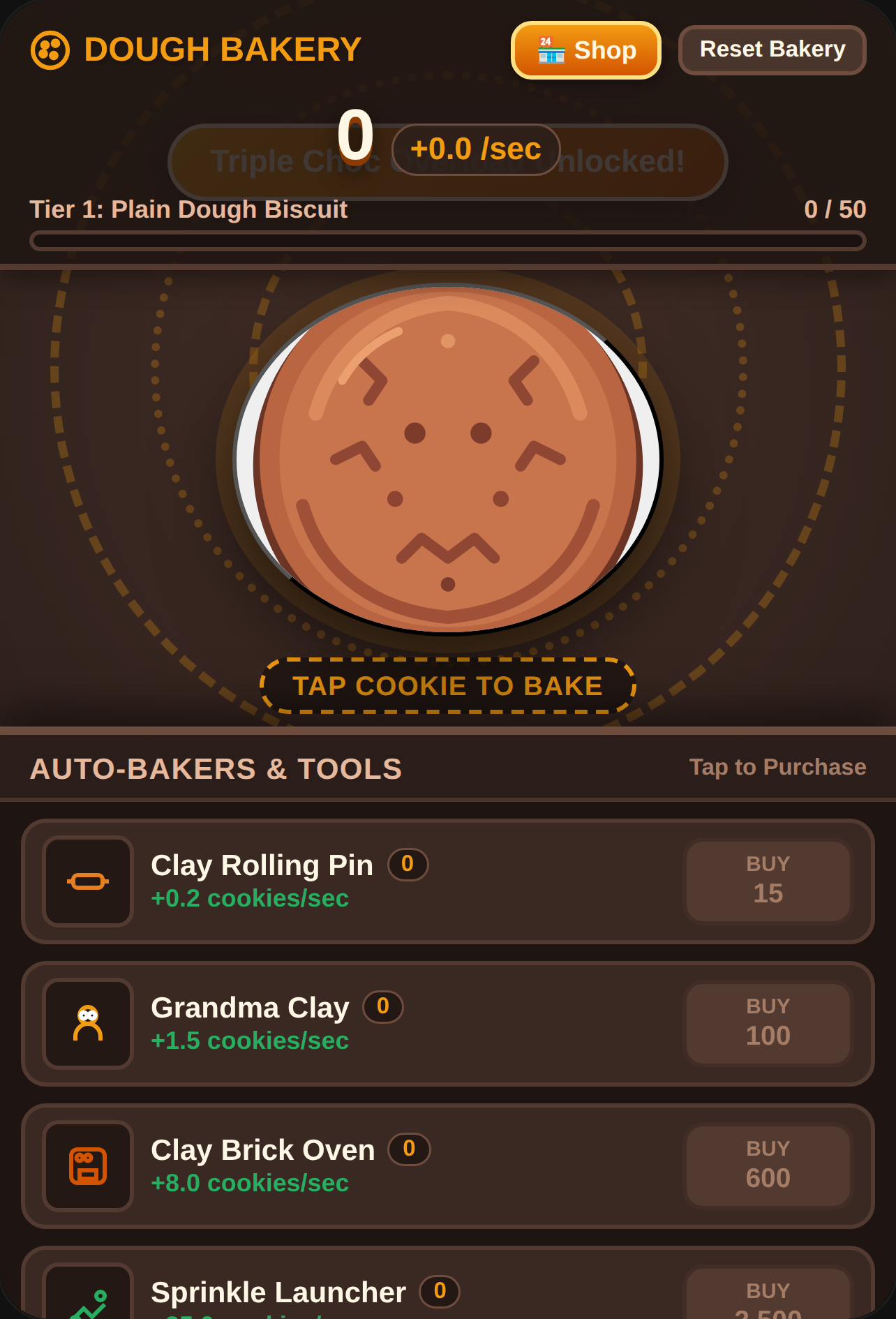 Clay Dough Cookie Bakery cover