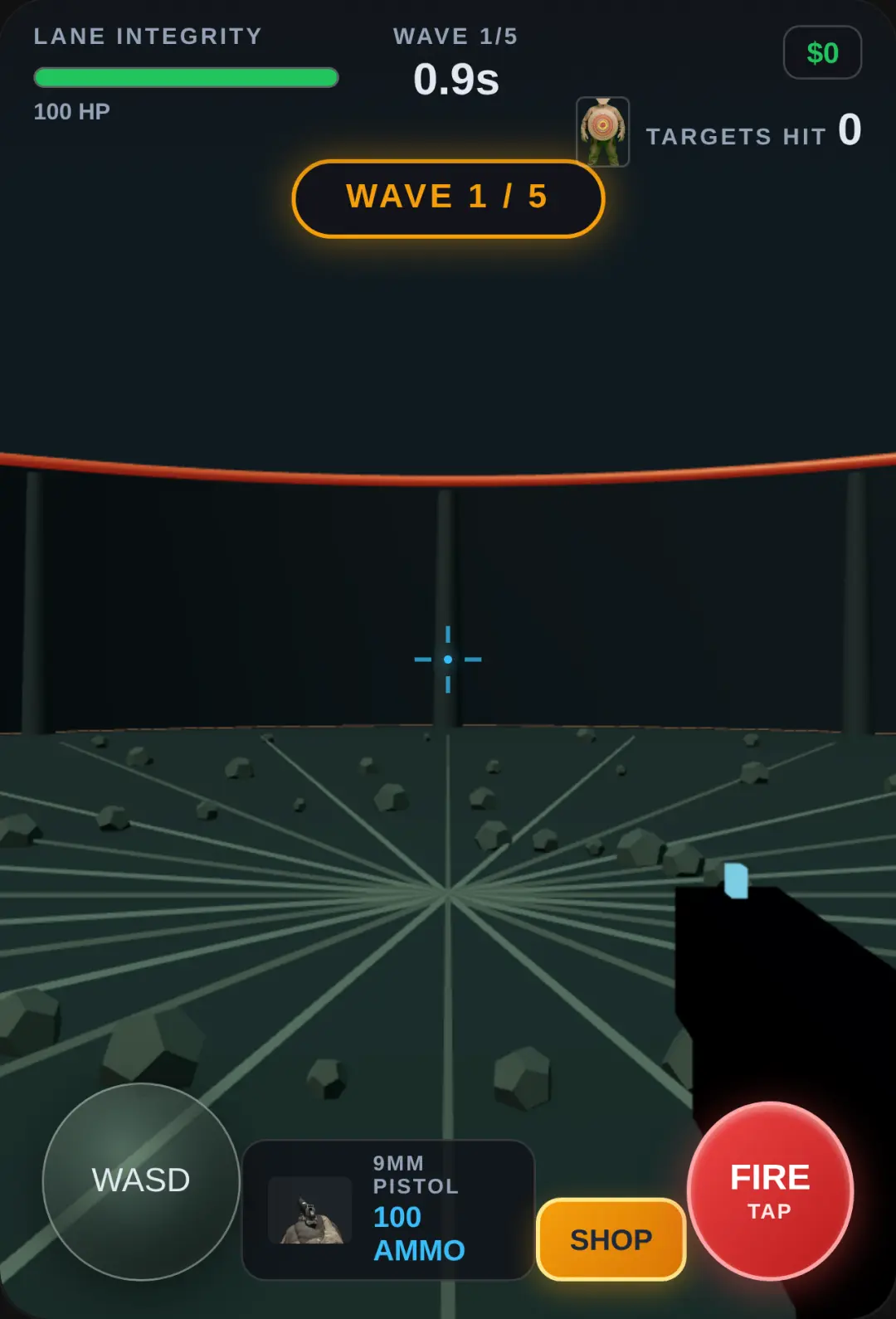 Pistol Range 3D: Survival cover