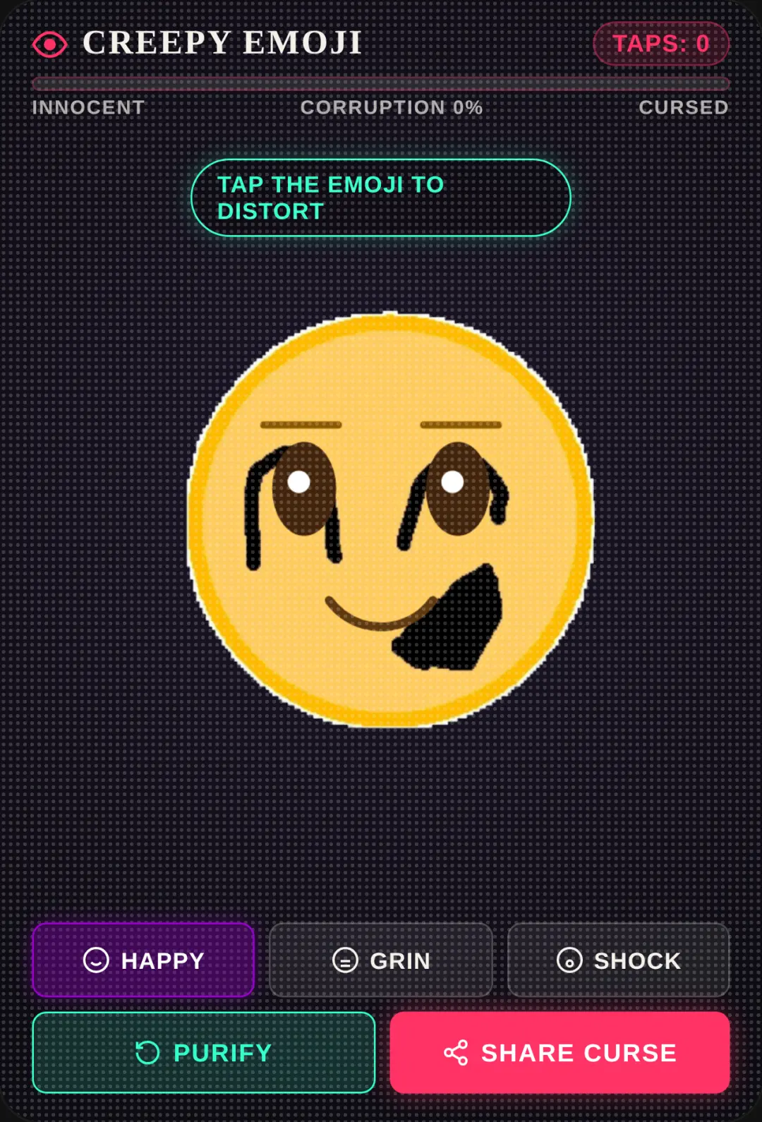 Creepy Emoji cover