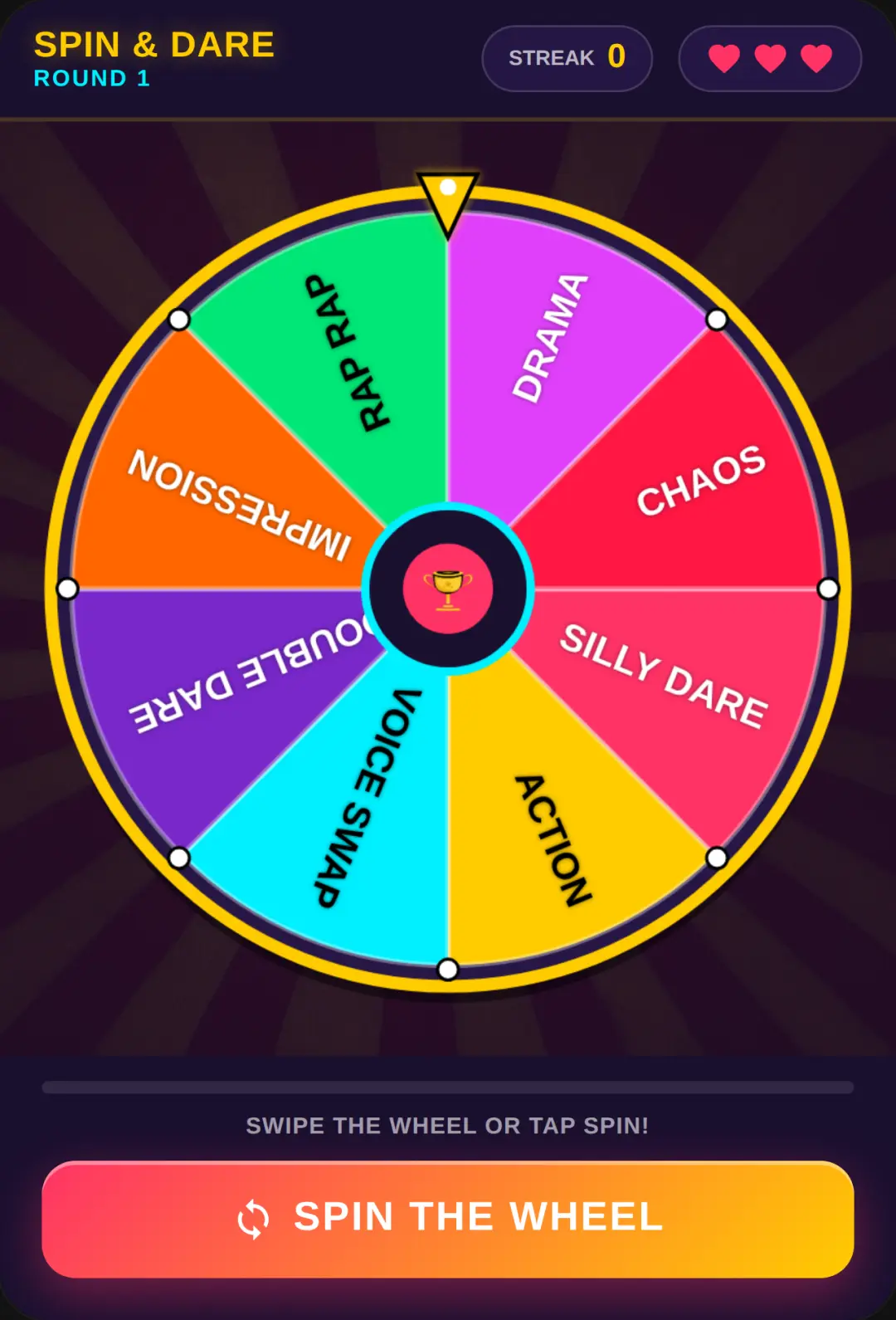 Spin the Wheel: Dare Survival cover
