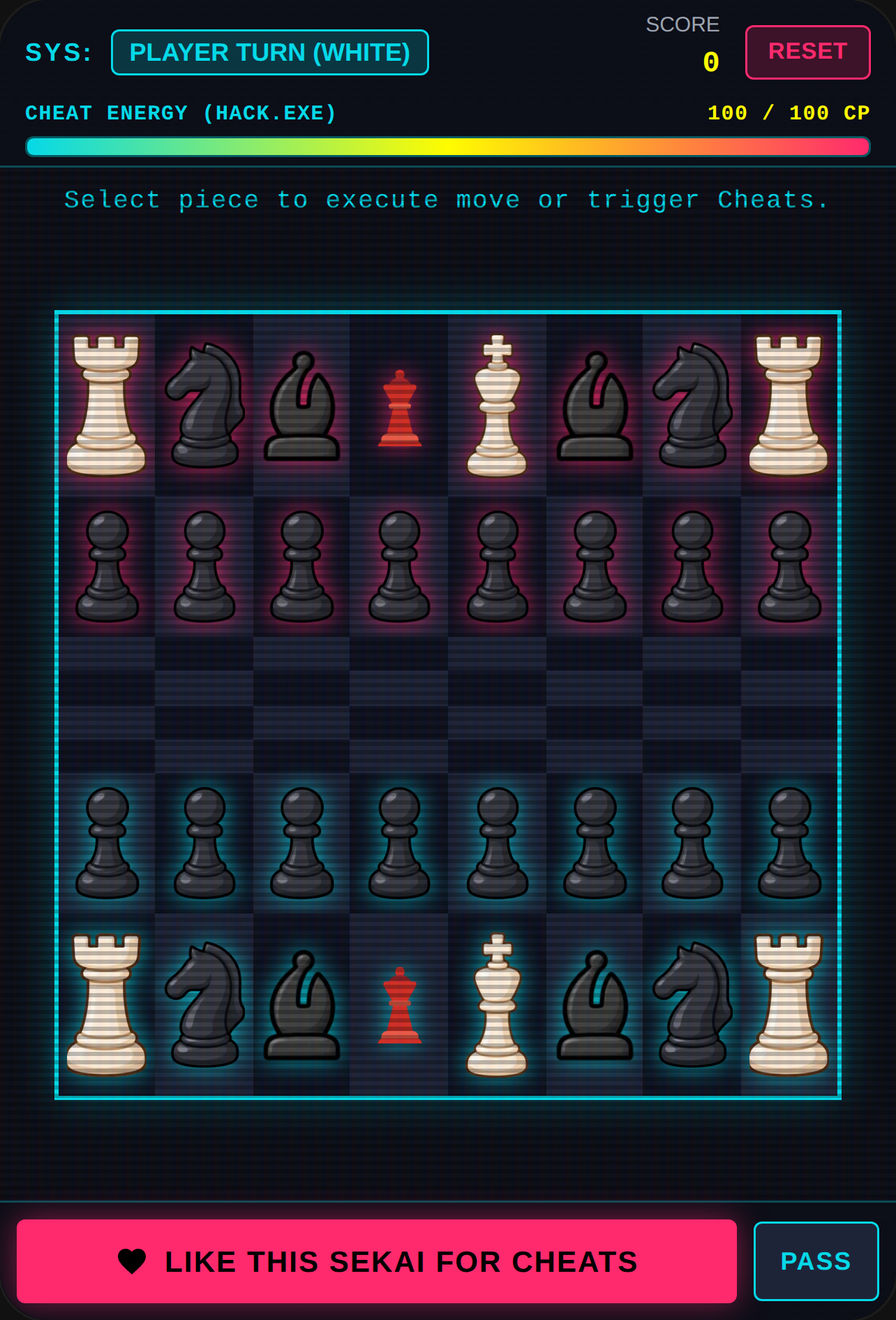 GLITCH CHESS: CHEAT ABUSE cover