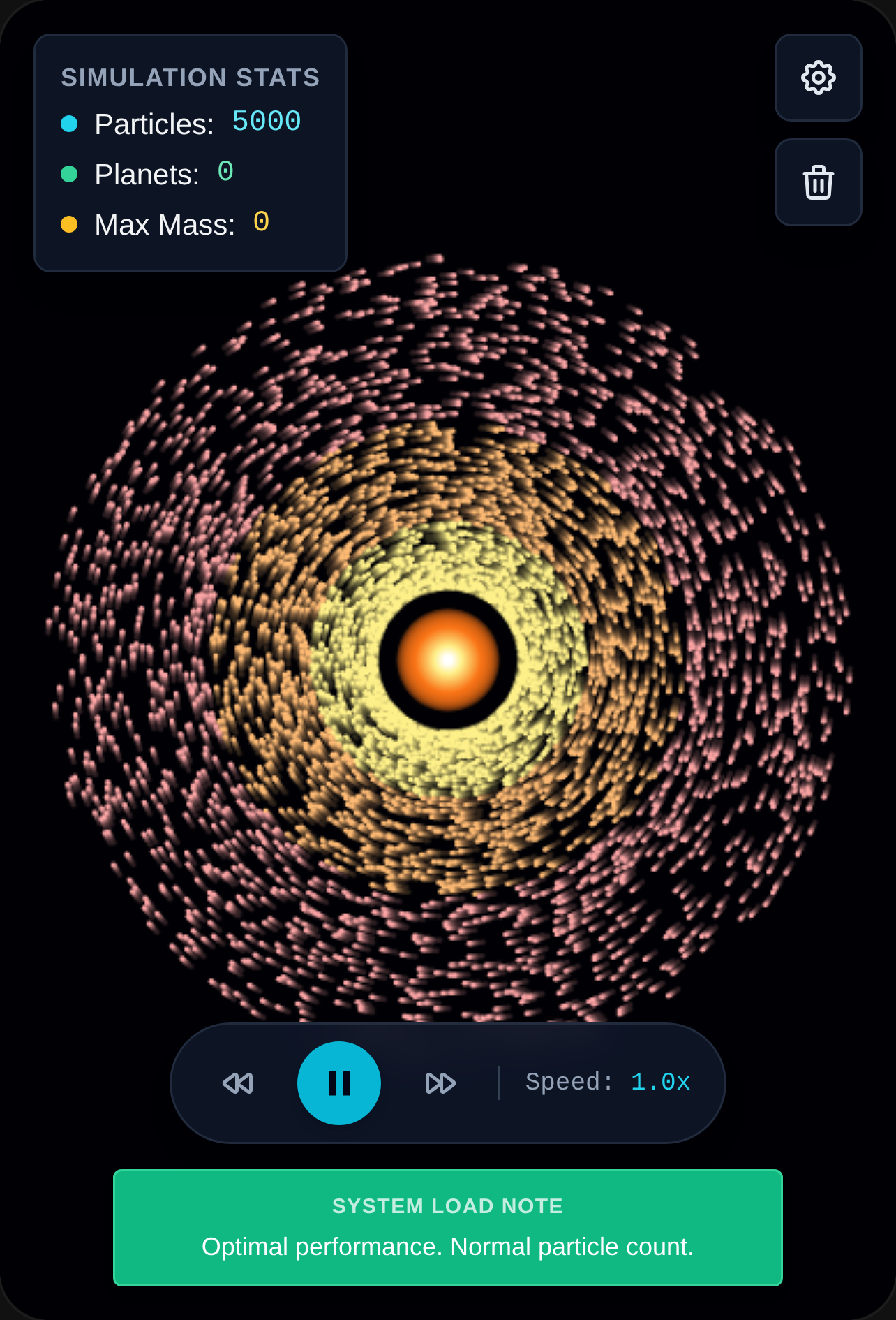 Protoplanetary Simulation Space cover