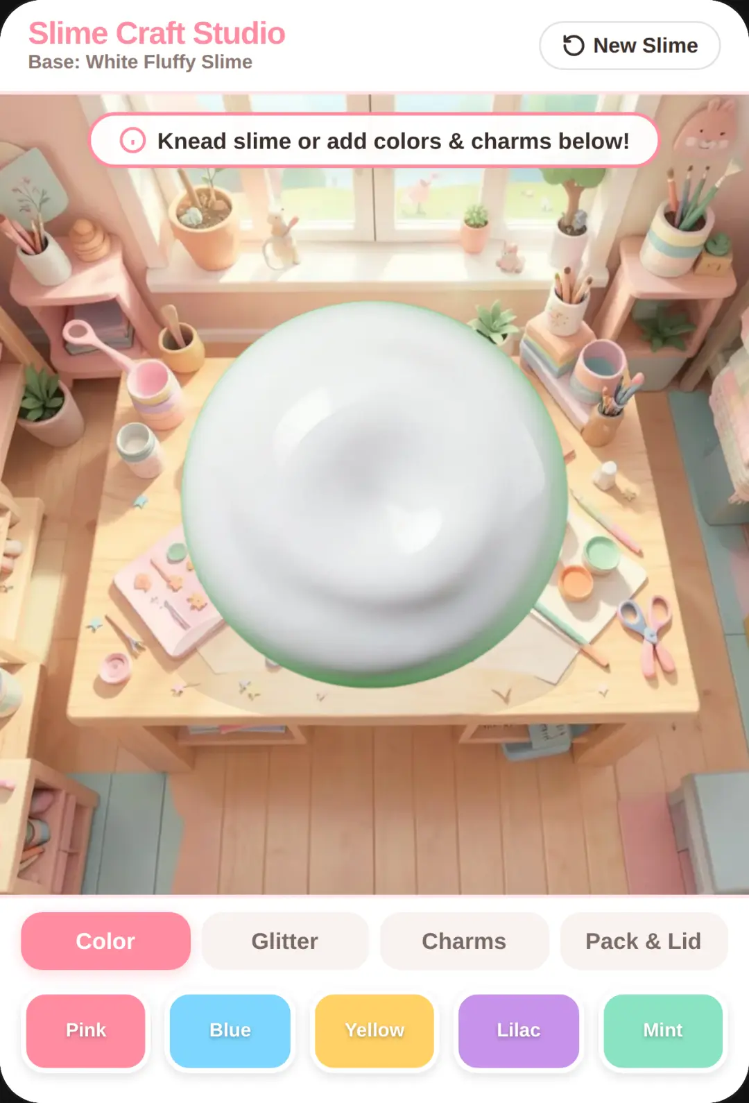 Make your D. I. Y slime cover