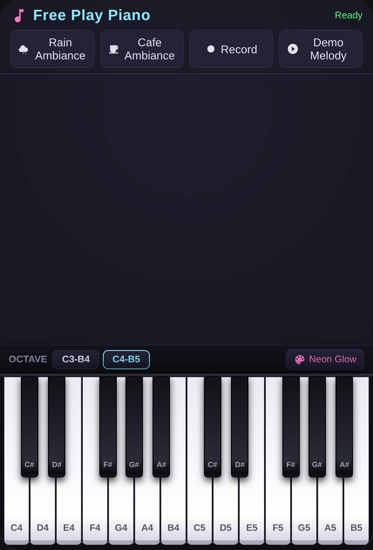 Free Play Piano cover