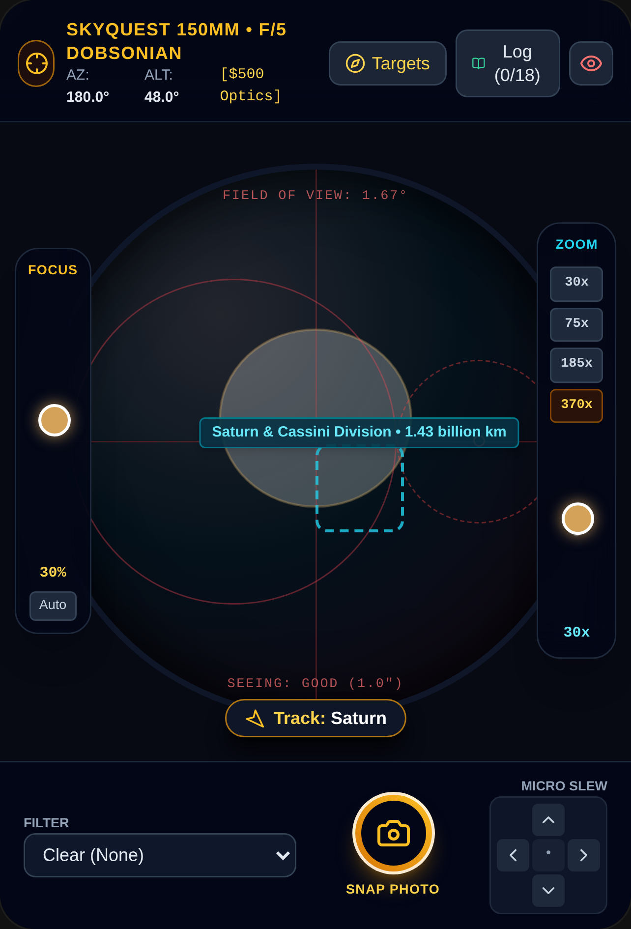 Aperture 150: Backyard $500 Telescope Simulator cover