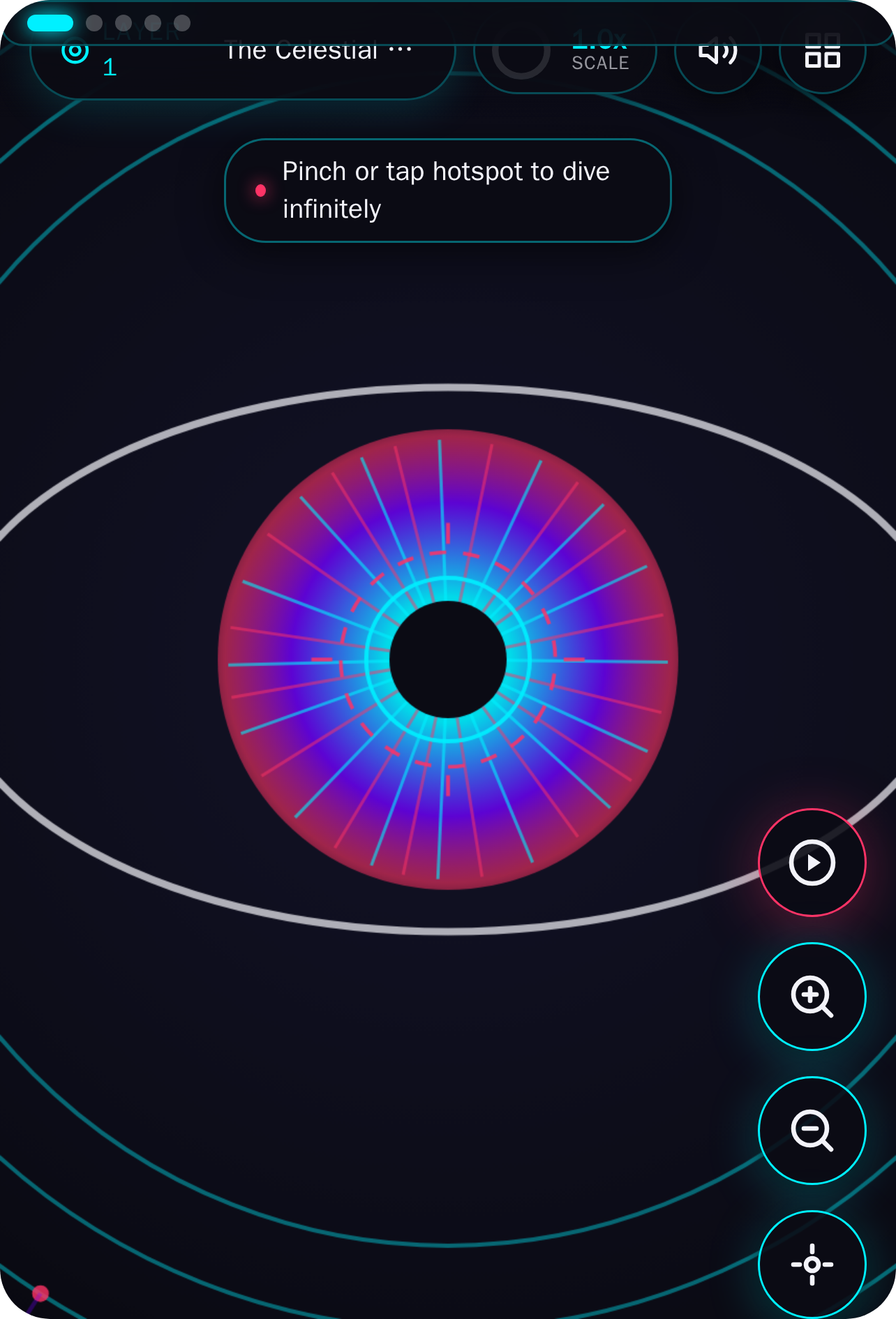 Infinite Zoom Canvas cover