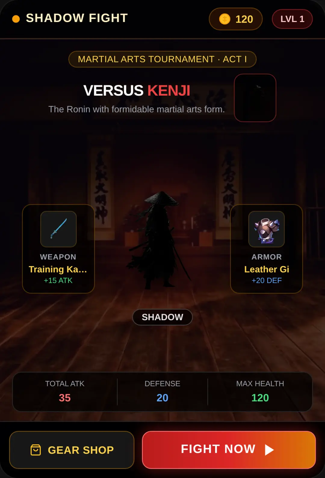 Shadow Fight Arena - Martial Arts Silhouette Combat cover