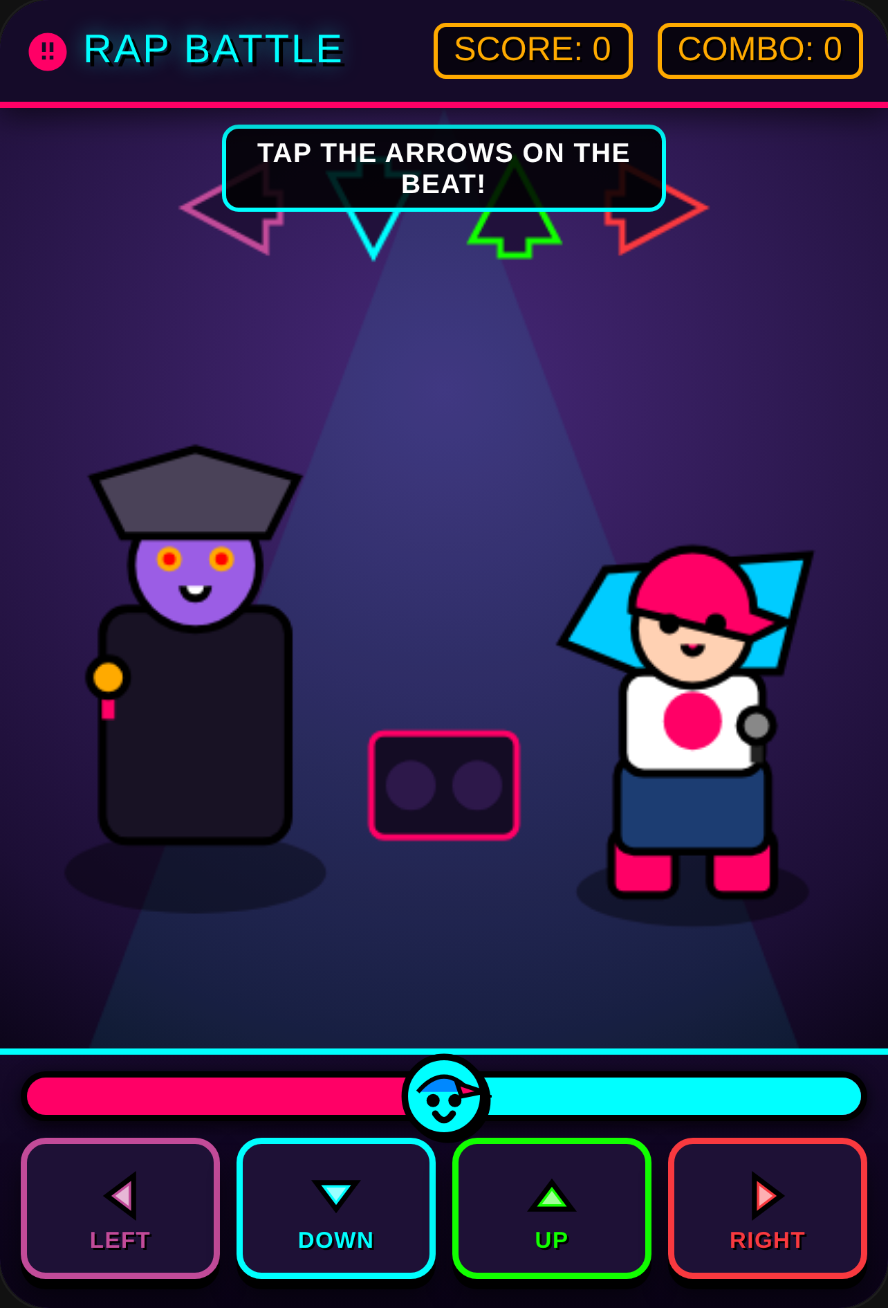 FNF Funkin' Rap Battle cover