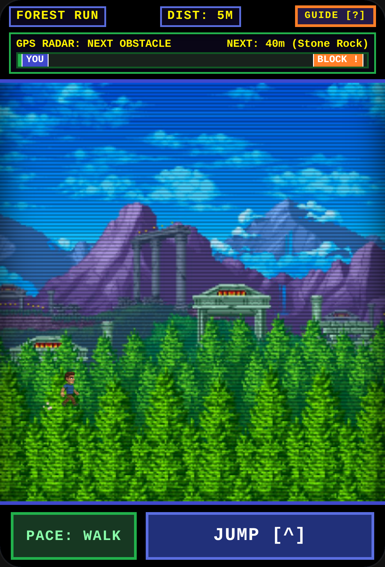 8-Bit Retro Forest Walker cover