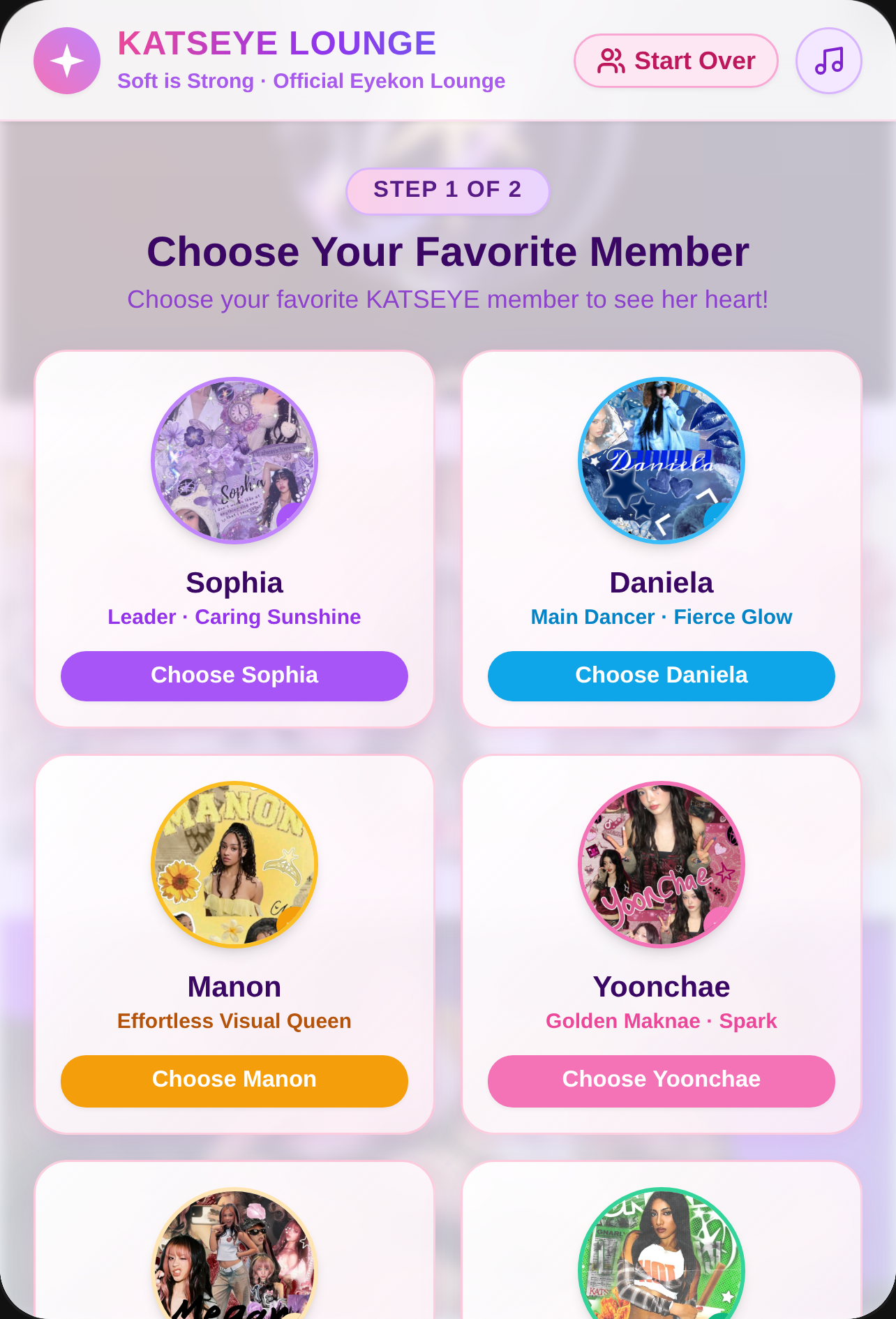 KATSEYE Bias & Favorite Song cover