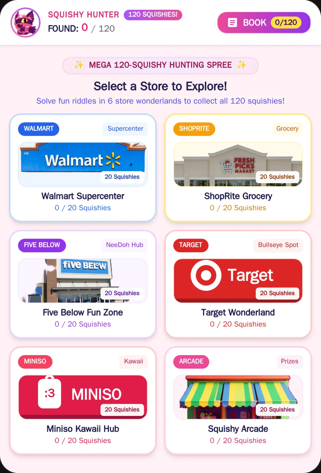 Squishy Hunt: Mega Store World cover