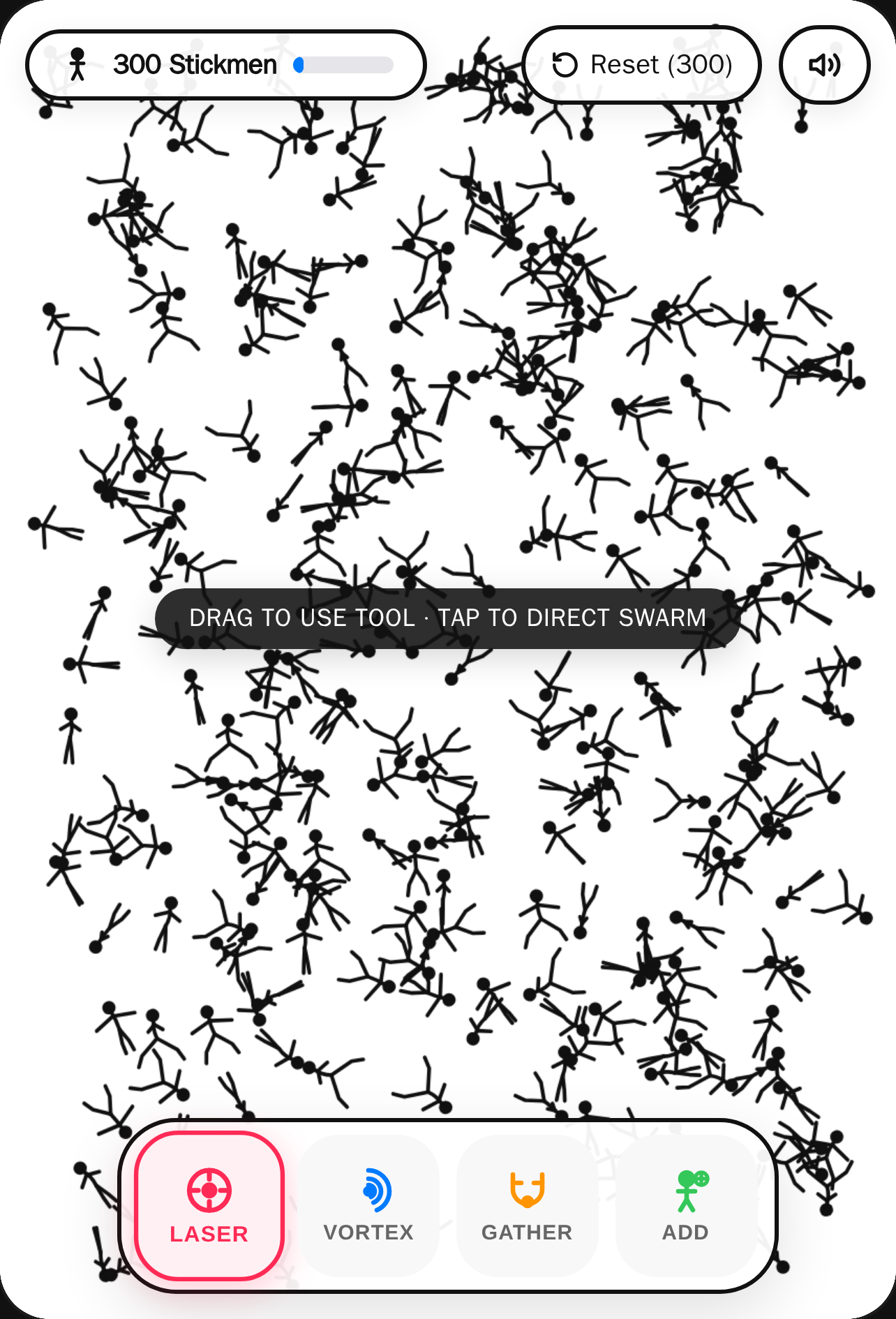 Swarm: 300 Stickmen cover