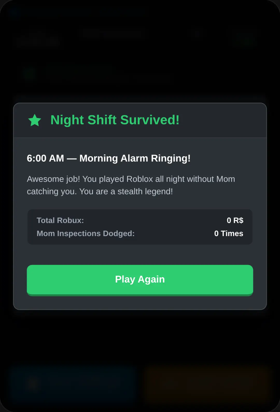 Roblox Night Shift: Don't Get Caught! cover