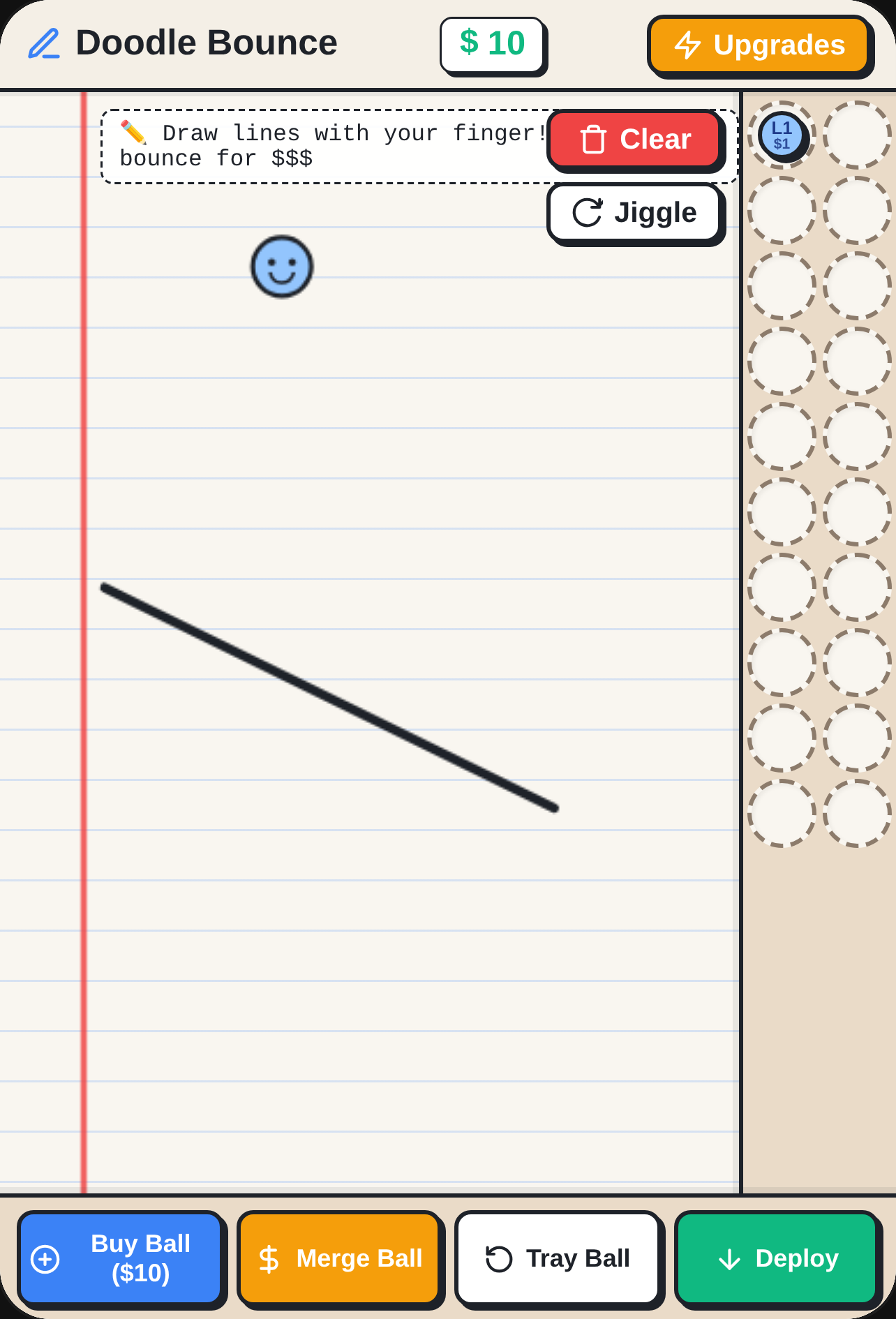 Doodle Bounce - Idle Physics Merge