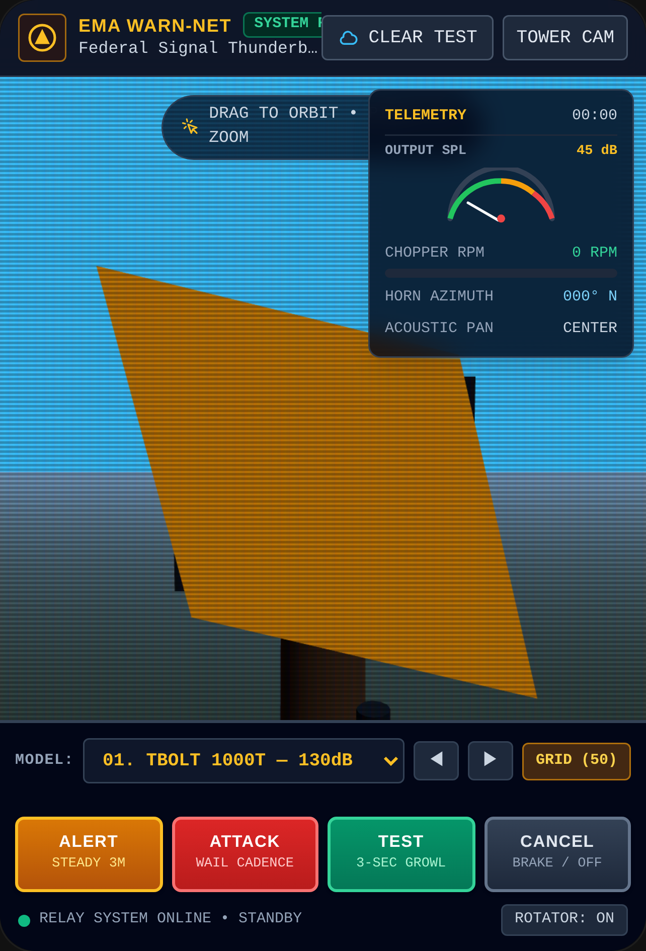 Civil Defense Siren Testing Simulator cover