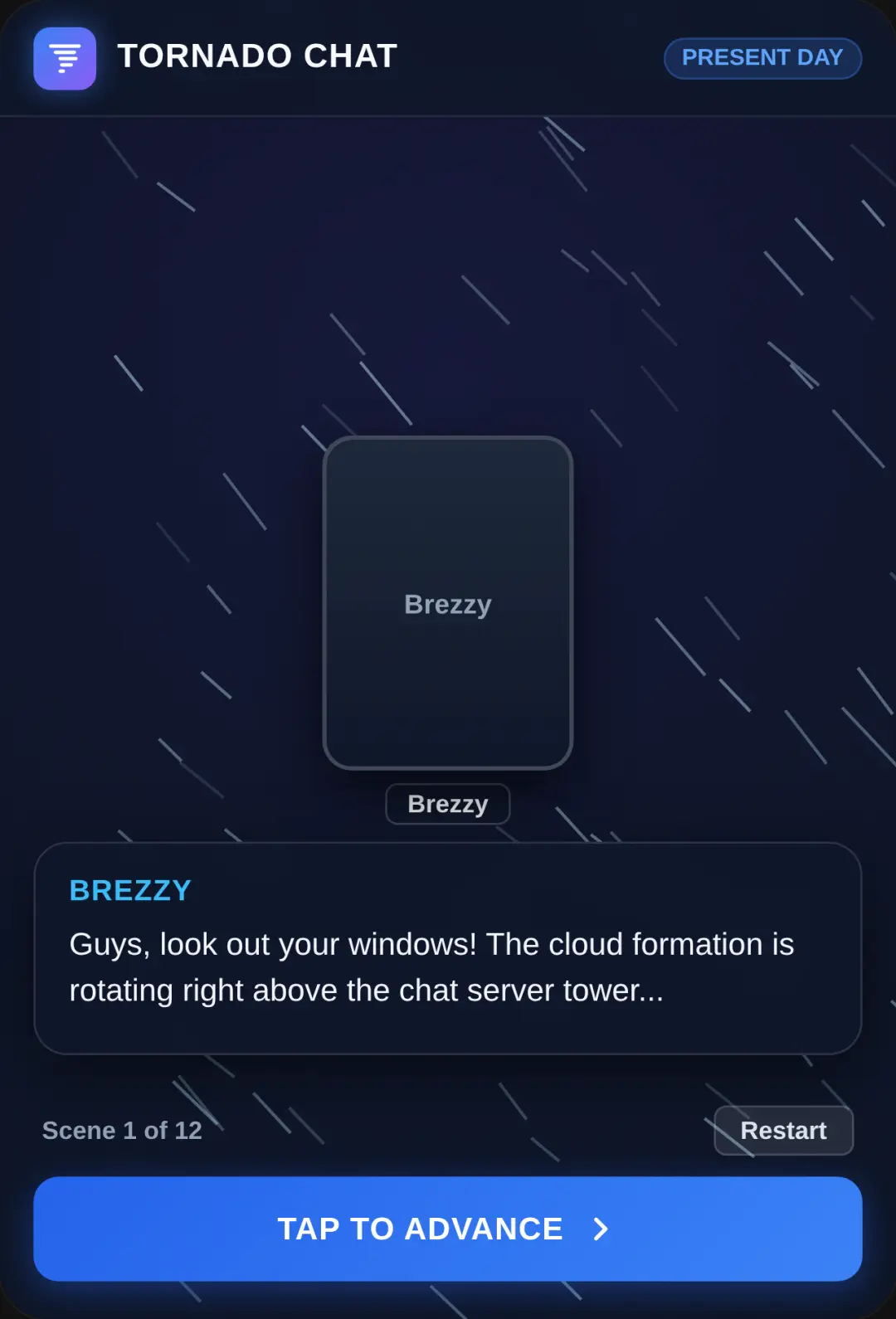 Tornado Chat 2013 rip twistx cover