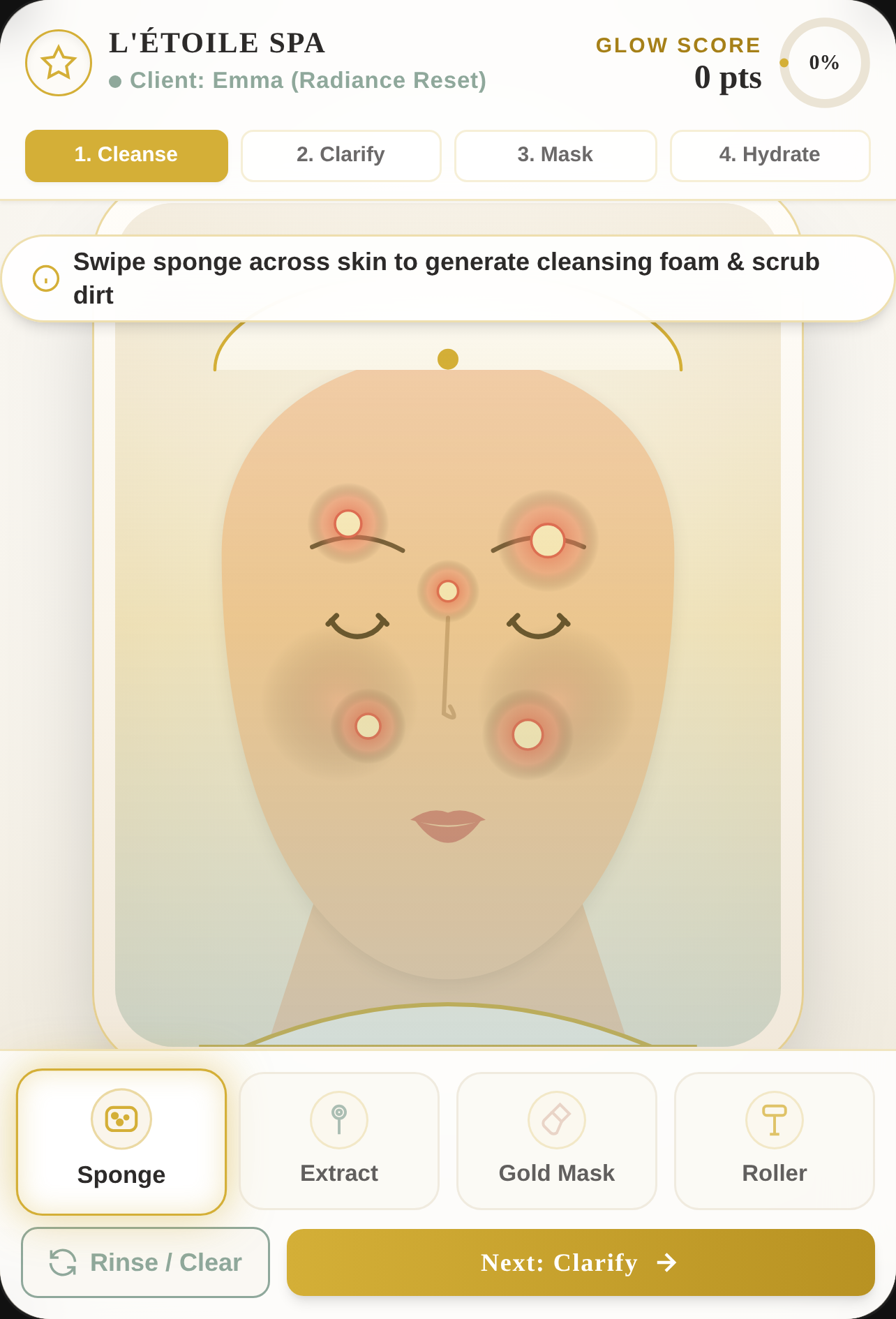 Skincare spa treatment cover
