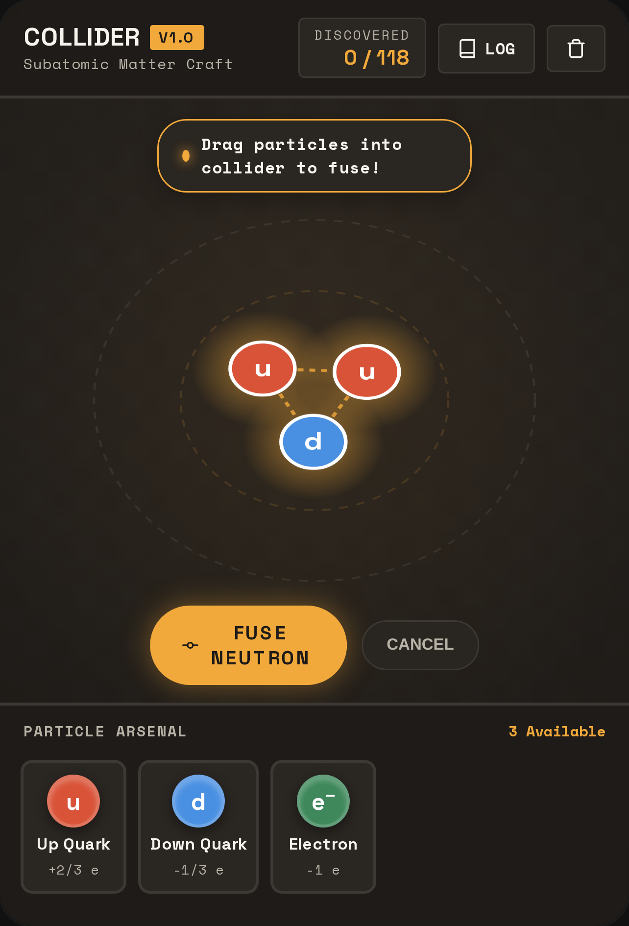 Subatomic Collider — Particle Synthesis cover