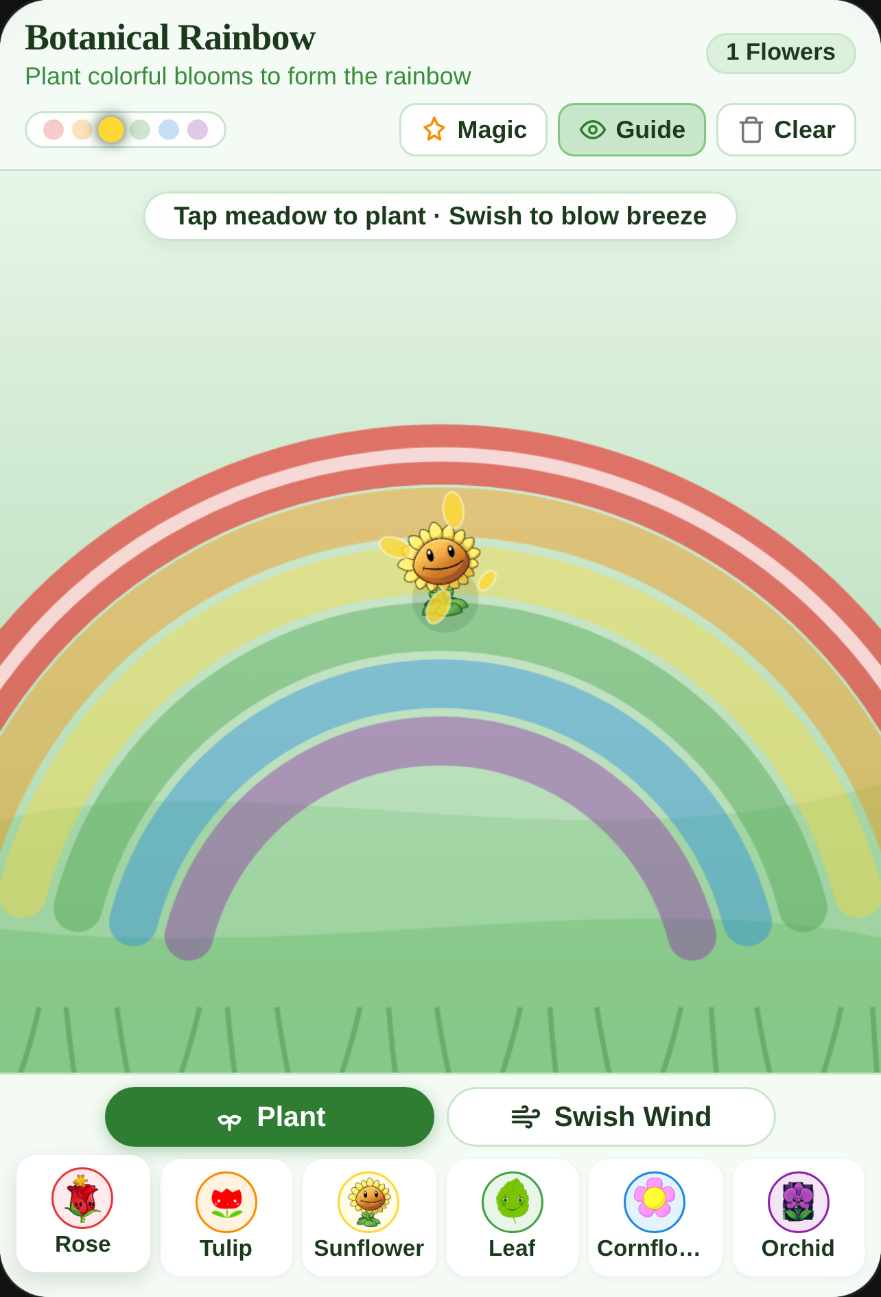 Botanical Rainbow cover