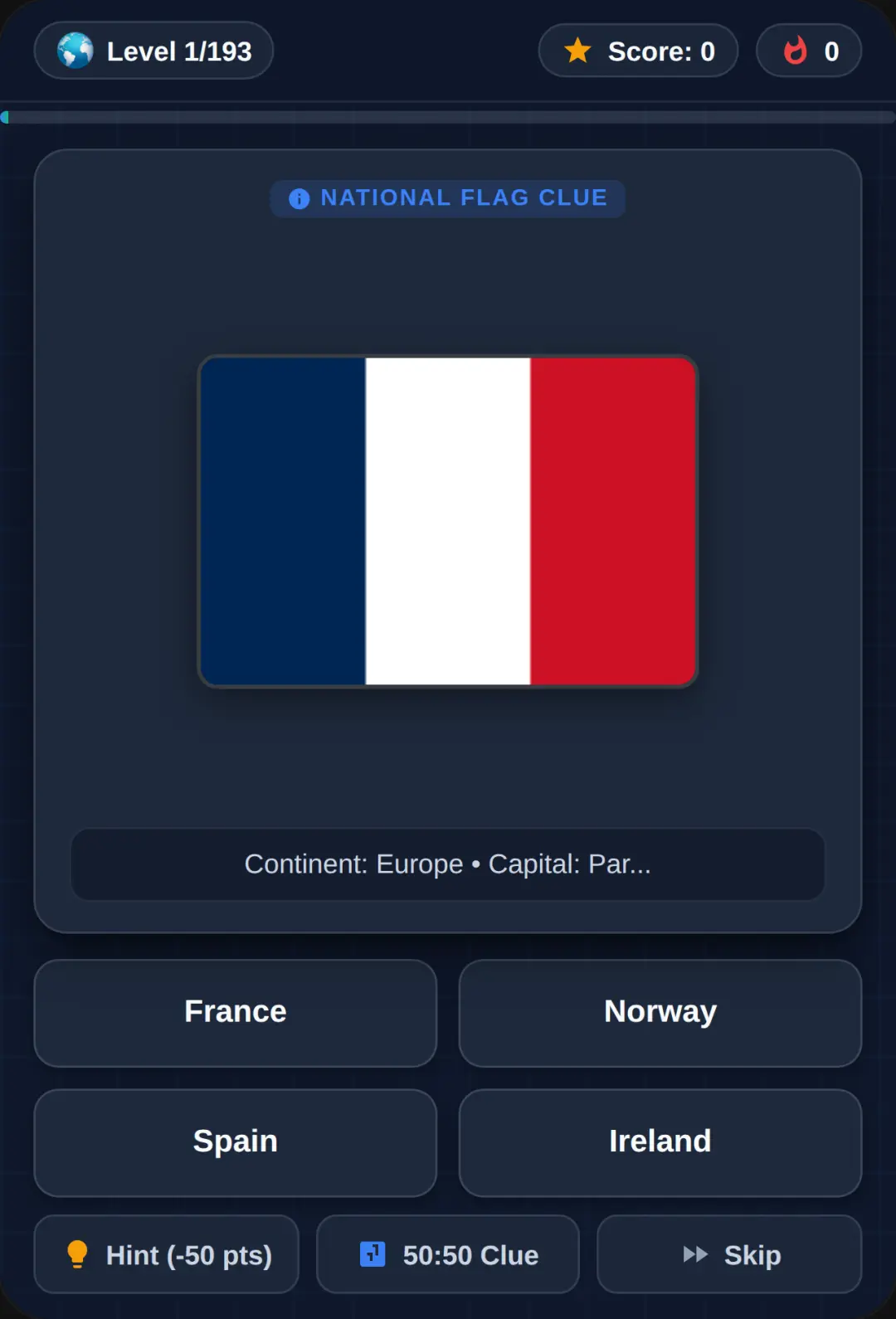 Guess the Country by its flag ✨️ challenge cover