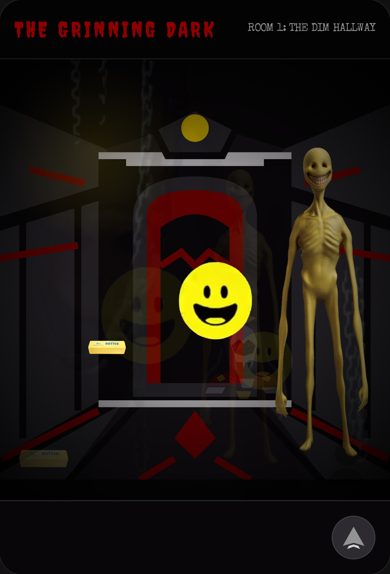 The Grinning Dark:§îň cover