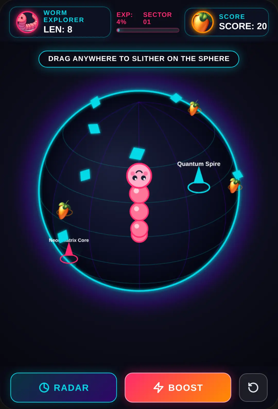 Cyber Worm Sphere cover