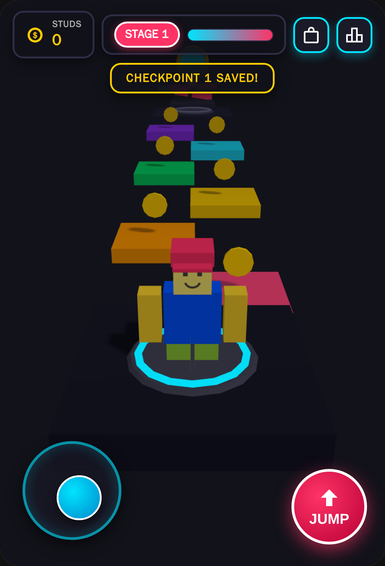 Blocky Obby World cover