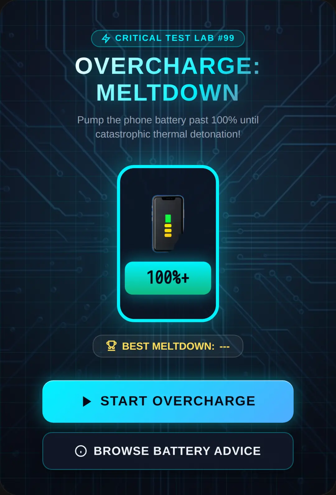 OVERCHARGE: MELTDOWN cover