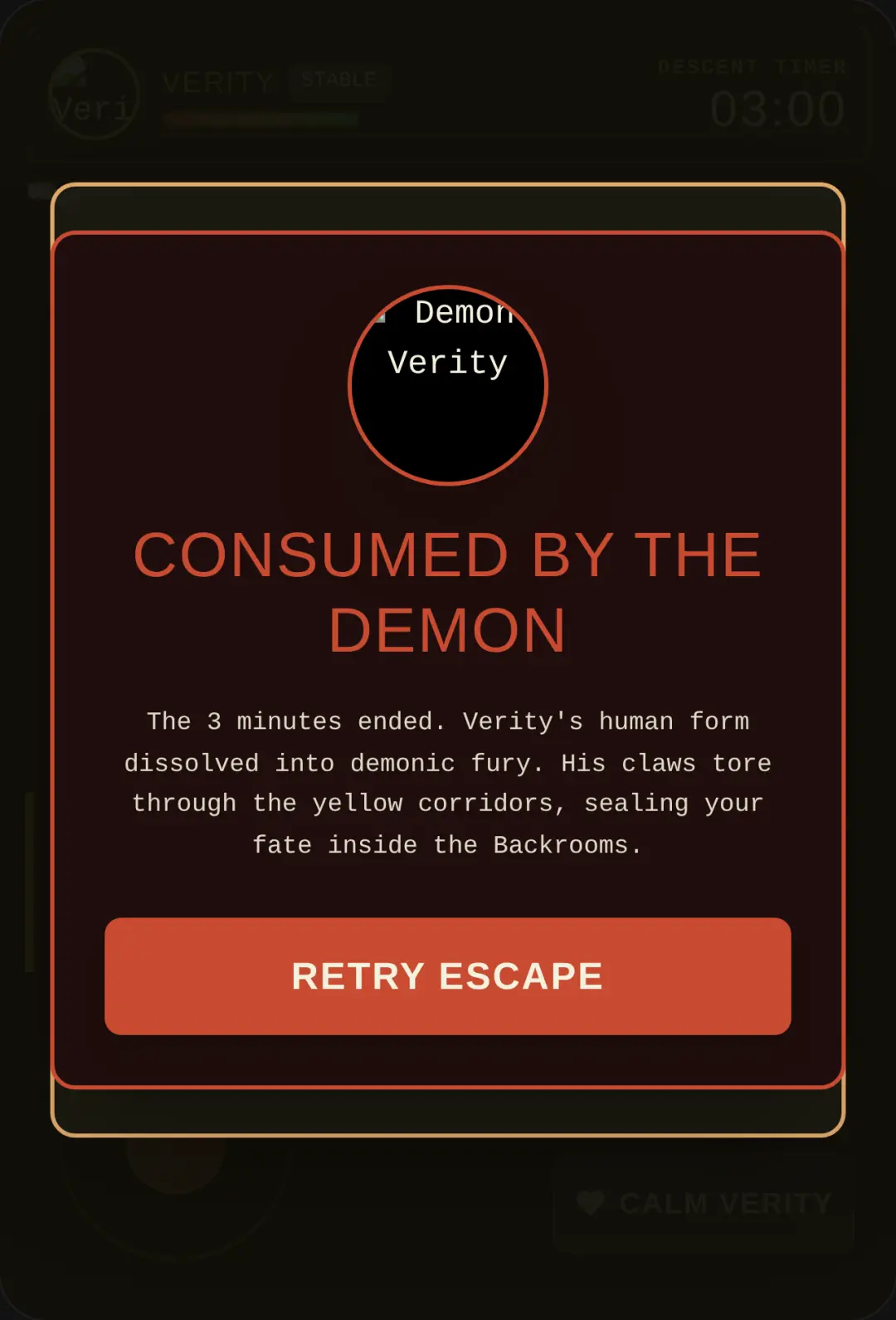 Backrooms: Verity's Descent cover