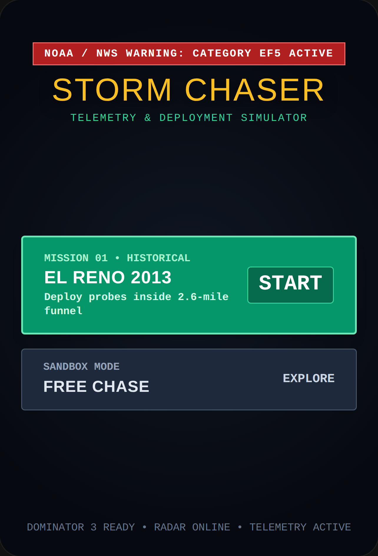 Storm Chaser: Tornado Alley 3D cover