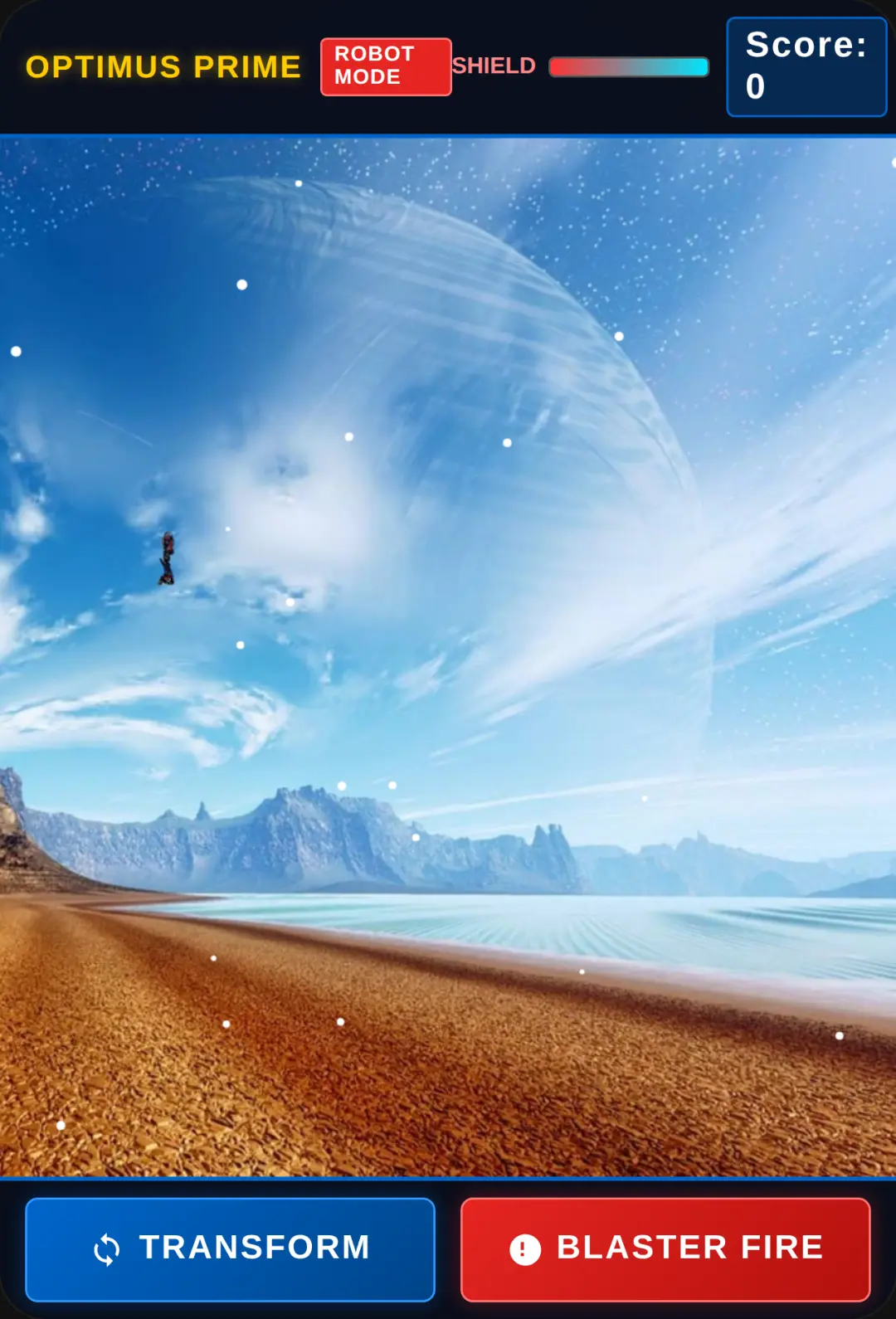 Optimus Prime Flight cover