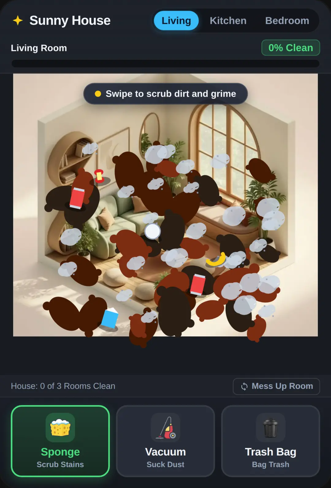 Cozy House Clean 3D cover