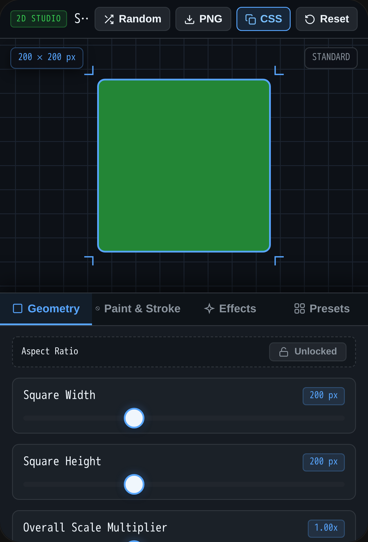 Square Maker - Interactive Vector Studio cover