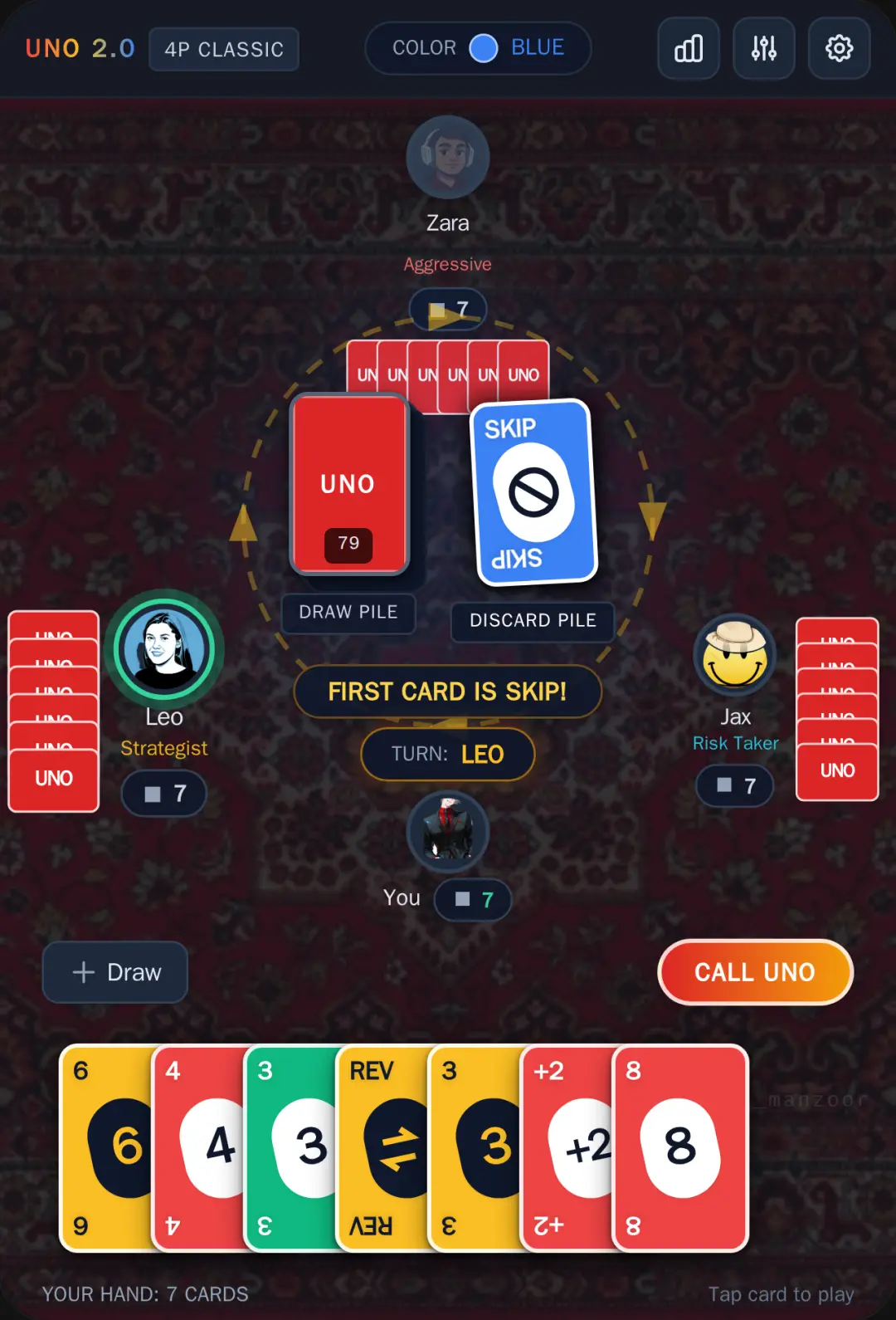 UNO 2.0 — Modern Minimalist Edition cover