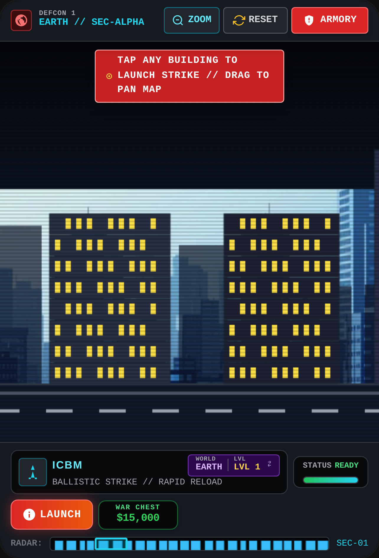WARHEAD COMMAND: TACTICAL NUKE SIMULATOR cover
