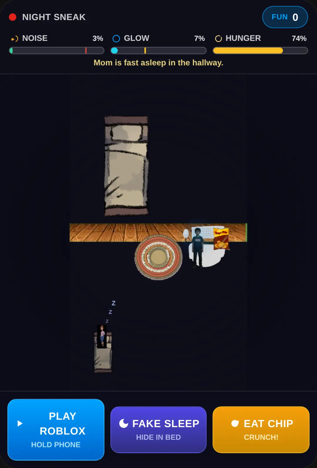 Sneak Roblox: Mom Is Sleeping cover