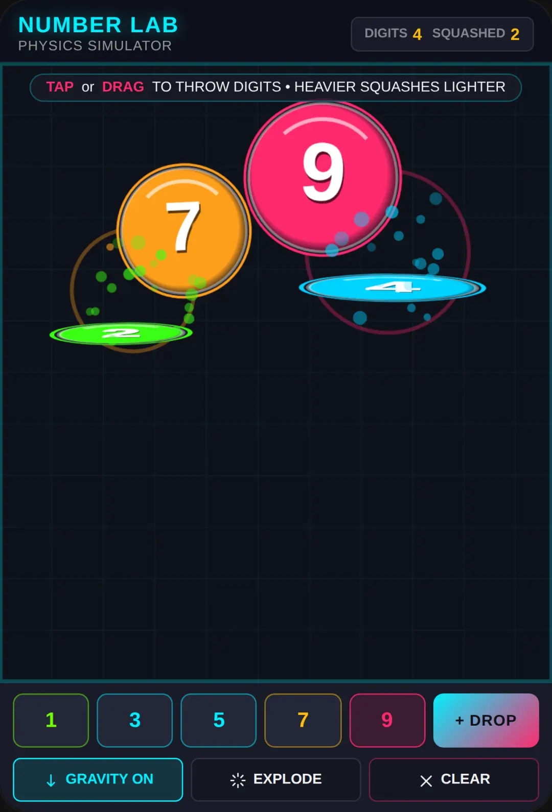 Number Physics Simulator cover