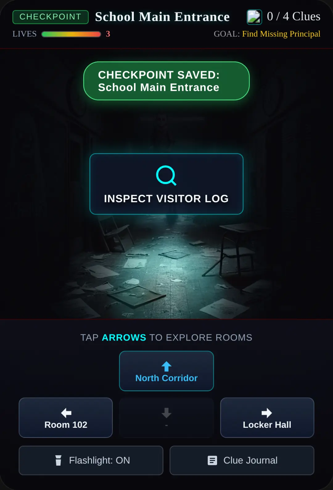 Haunted Academy: The Missing Principal cover