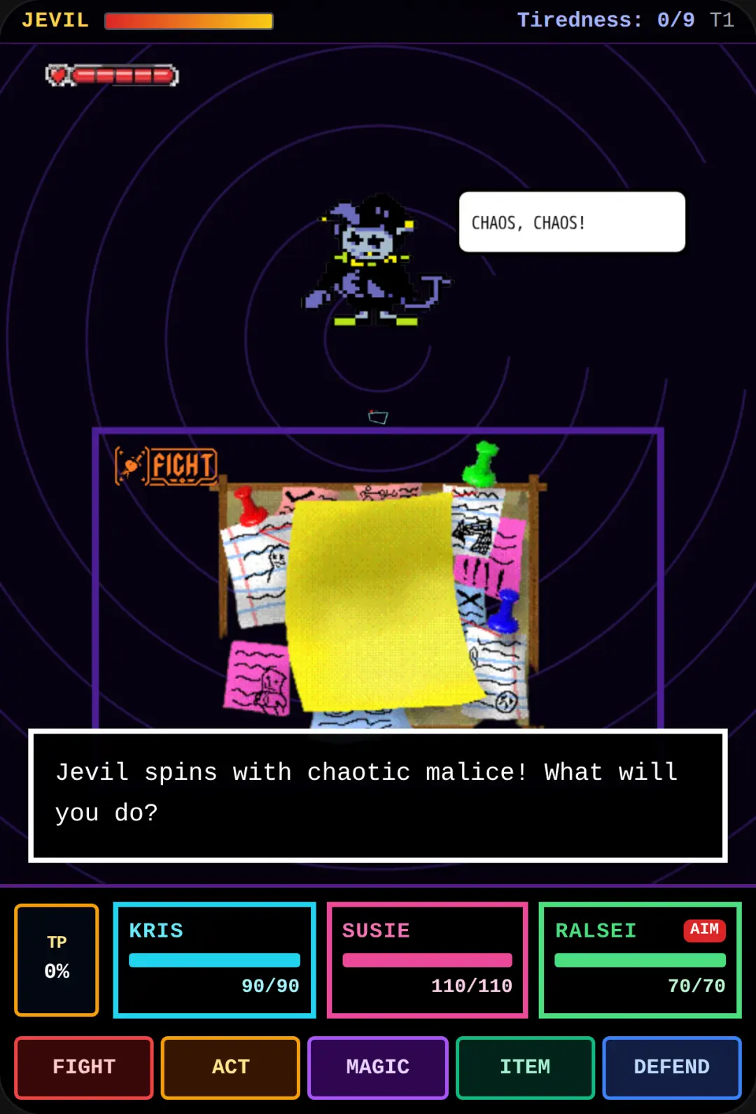 Deltarune - JEVIL Boss Battle cover