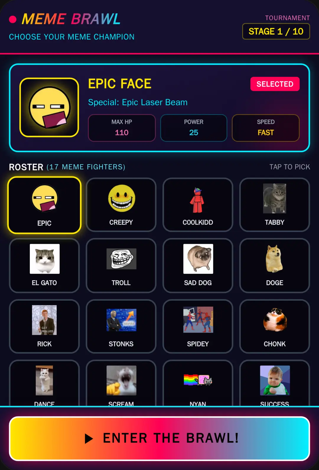 Meme Brawl cover