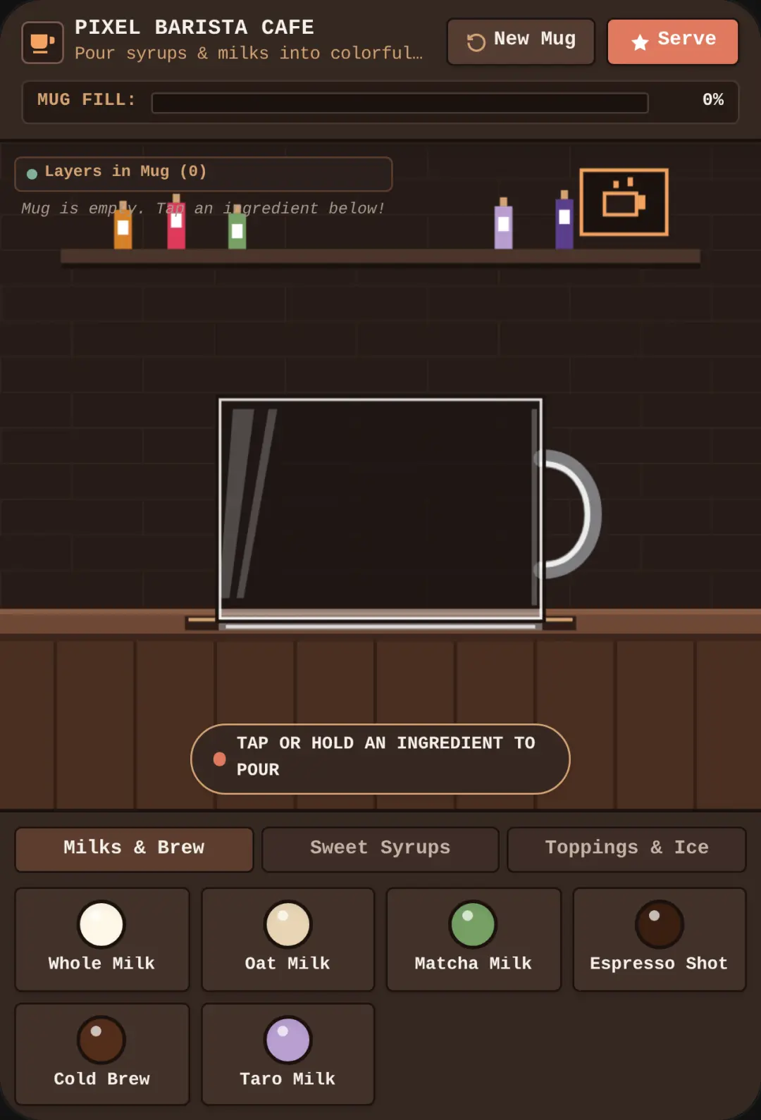 Pixel Barista Cafe cover